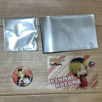 하이큐 팬 파크 캔뱃지 카드 코즈메 켄마