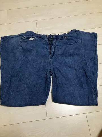 랄프 로렌 린넨 100% 데님
