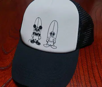 미키 도날드 메쉬 캡 서핑보드