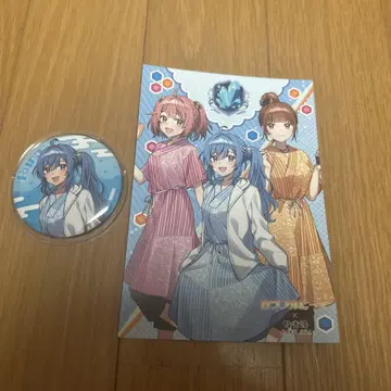 컬러풀 피치 캔뱃지 엽서 세트