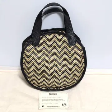 봉판티 MADE IN ITALY 가죽 바스켓 백