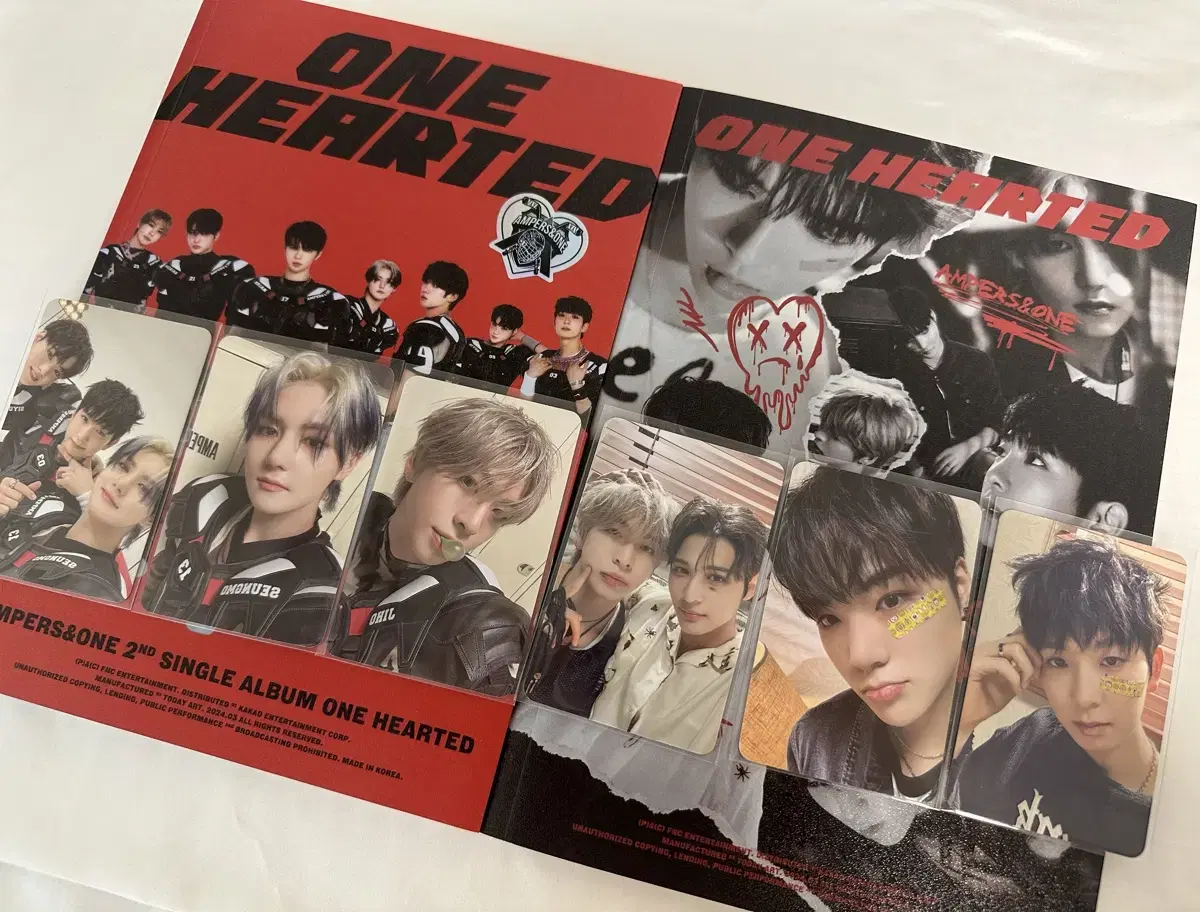 Ampersand One Broken Heart Unsealed Album Poca Brian Jiho Hoshi Yoon Macaya Seungmo