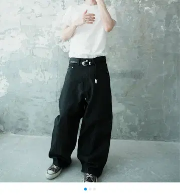 geeks 데님 바기 팬츠 1