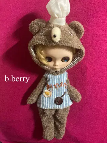 b.berry IC 인형 사이즈 아웃핏 의류 곰 인형옷
