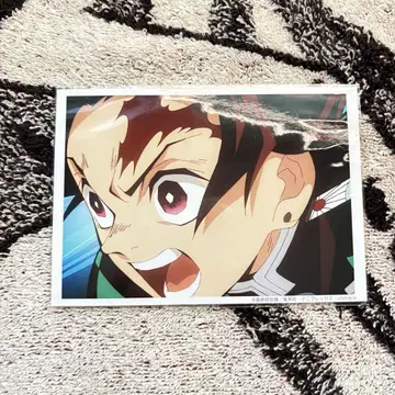 귀멸의 칼날 ufotable 브로마이드 복권 탄지로 입지편 OP