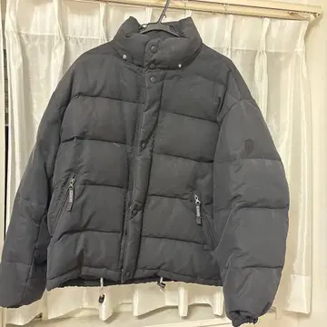블랙 다운 자켓 PAZZO