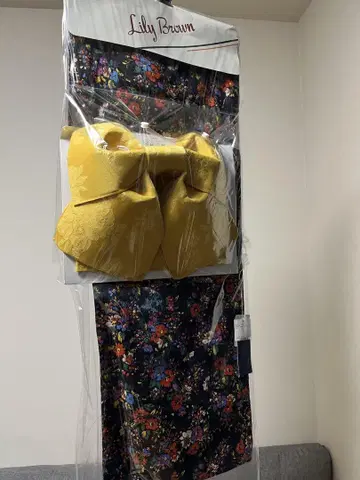 레어 패턴 미사용 새상품 릴리 브라운 유카타