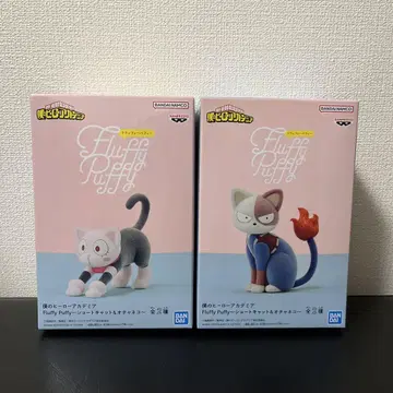나의 히어로 아카데미아 Fluffypuffy 피규어 2종 세트