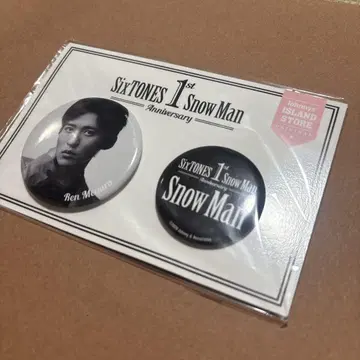 SnowMan 1st Anniversary 캔뱃지 세트 메구로 렌