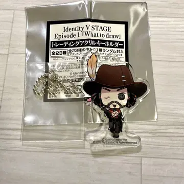 제5인격 무대 아크릴 키링 카우보이 카빈 아크링 키링 미니 캐릭터