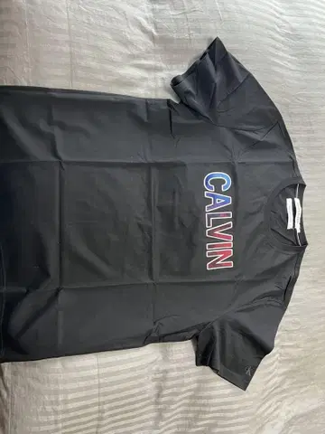 CALVIN KLEIN JEANS 블랙 티셔츠 XL