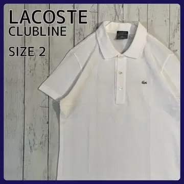 LACOSTE 라코스테 실버 악어 피케 셔츠 S 사이즈[PS0008]