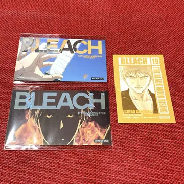 BLEACH 730 쿠로사키 이치고 스티커 중외 DAIMARU
