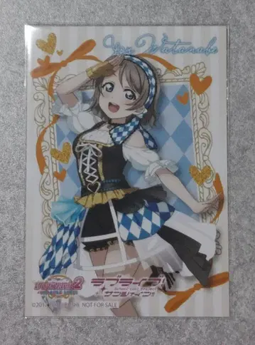 Aqours 와타나베 요우 THE 캐릭터 CAFE 픽업 메뉴