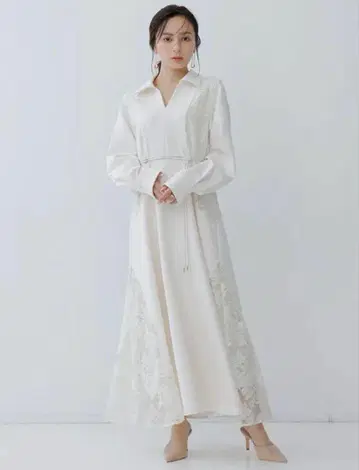 anusns 아누스 부케 레이스 스위치 플레어 원피스 택 포함 새상품