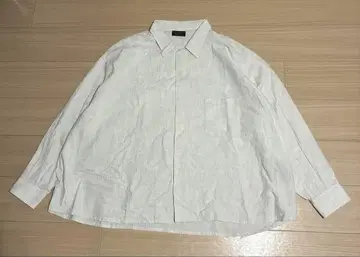 J.S homestead 시어서커 10XL 셔츠 화이트