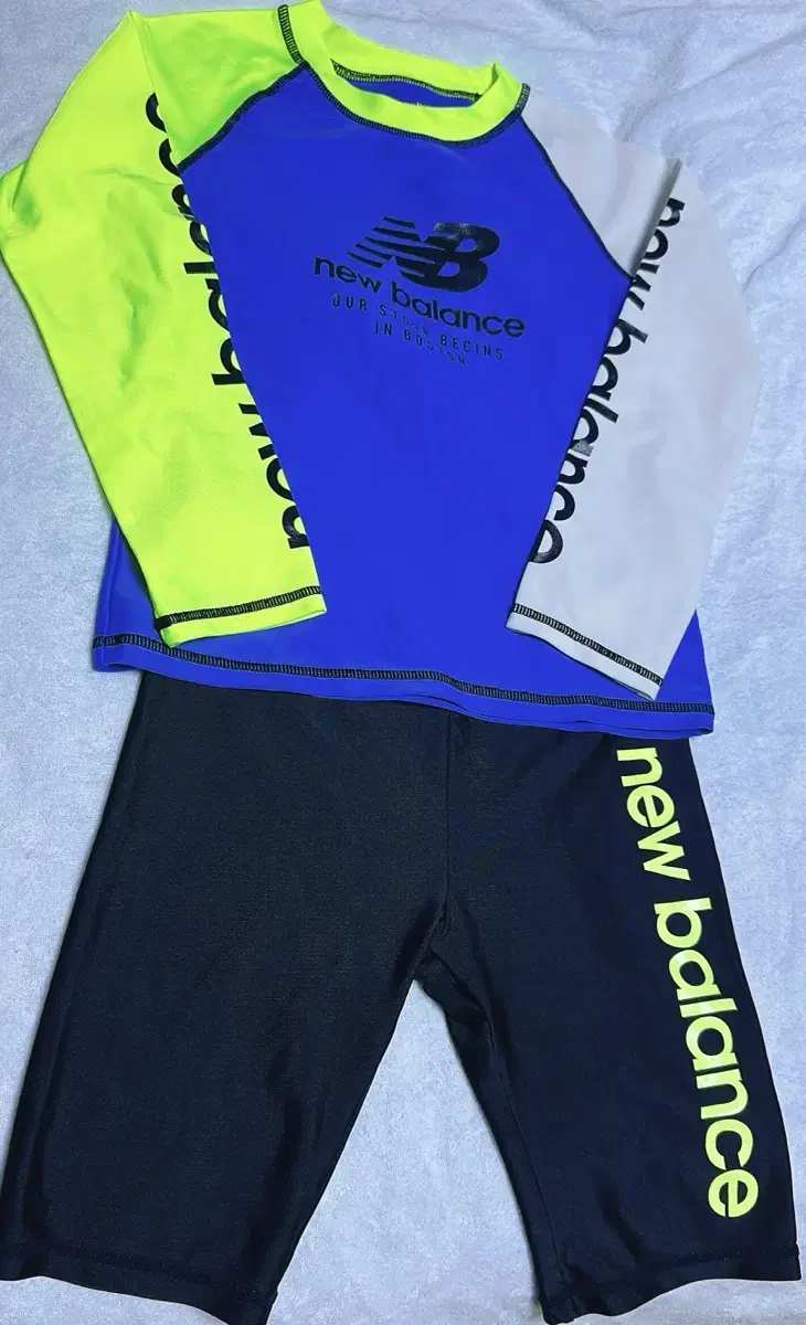 New Balance Kids Rash Guard Set 130
