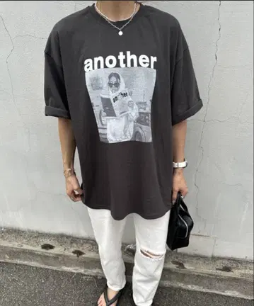 ISOOK 프린트 티셔츠