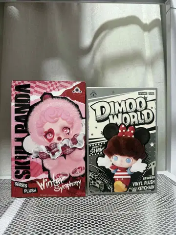 Dimmo + skull panda 2개