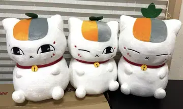 나츠메 우인장 트리플 냥코 선생님 봉제 인형 거대한 앉은 자세