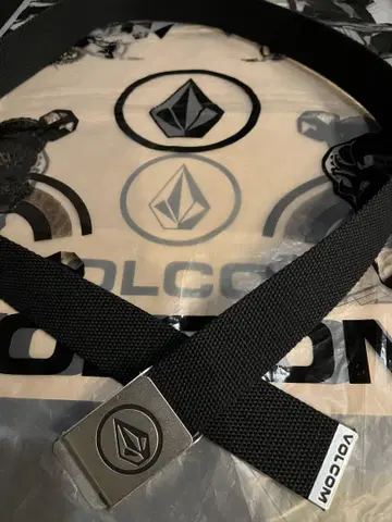 VOLCOM 벨트 BLACK