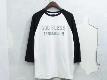 TENDERLOIN T-RAGLAN GOD BLESS 7부 소매 래글런