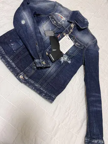 DSQUARED2 48 데미지 가공 데님 자켓 디스퀘어드