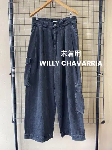 미착용 WILLY CHAVARRIA DENIM CARGO POCKET