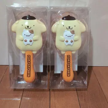 폼폼푸딩 빗 헤어 브러쉬 2개 세트