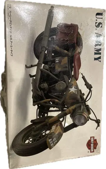 할리데이비슨 Army Motorcycle 1/12