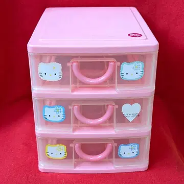 레어 1997년 헬로키티 3단 가슴 카오하나 SANRIO 산리오