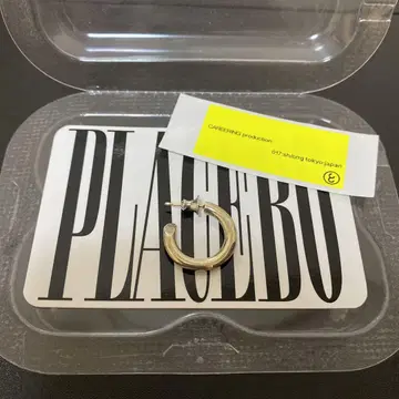 CAREERING 커리어링 PLACEBO 실버 귀걸이