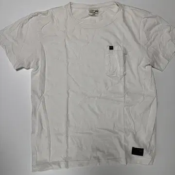 ALPHA INDUSTRIES 화이트 티셔츠 L