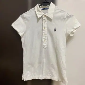 Ralph Lauren 반팔 피케 셔츠 L 화이트