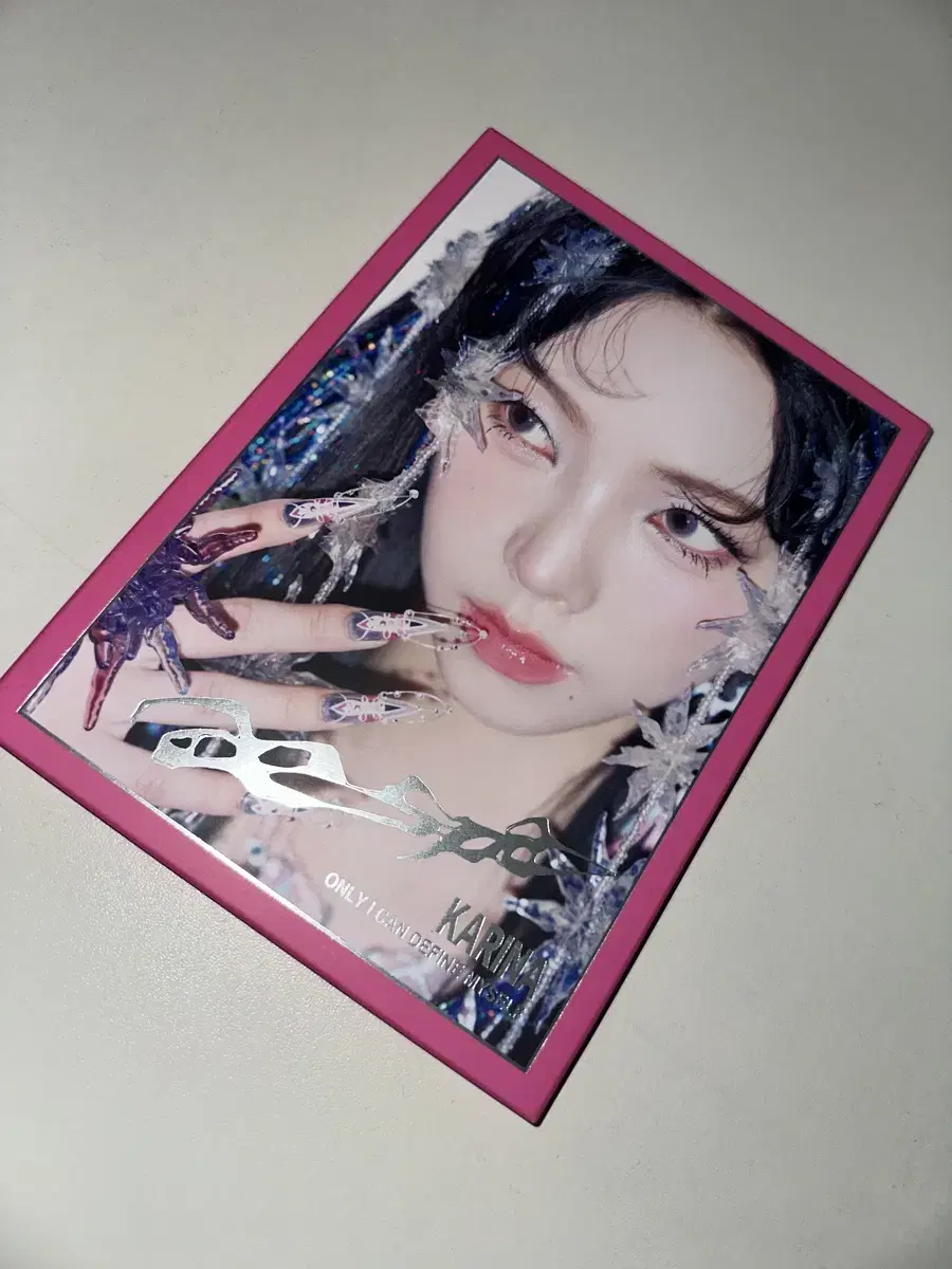 Aespa pop up rina postcard set wts