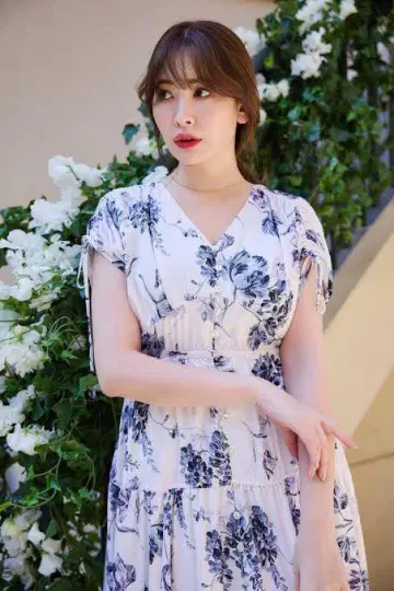 헤르립토 사랑으로 가득 찬 긴 드레스