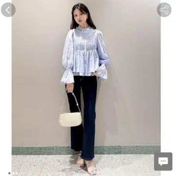 스키니 데님 팬츠 SWFP241223