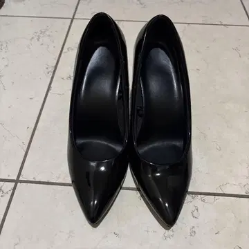블랙 하이힐 24.5cm