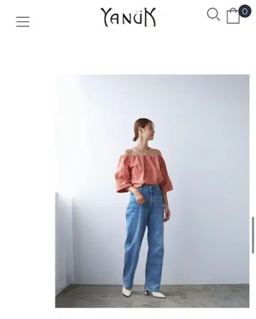 YANUK LEA 데님 팬츠 사이즈 24