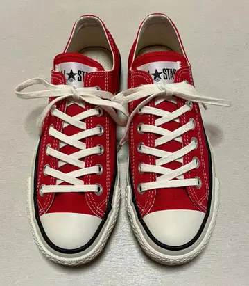 컨버스 일본제 올스타 J 레드 23.5cm