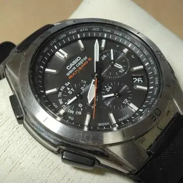 CASIO 카시오 웨이브 셉터 전파 솔라 크로노