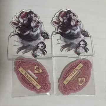 identityV 제 5의 인격 아니마루 게이샤 아크릴 스탠드 2개 세트
