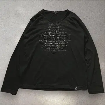 00s in the attic 3D 기믹 L/S 티 y2k