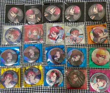 b-project 오토사기 캔뱃지 블랙 수트 할로윈 koc 사마라이