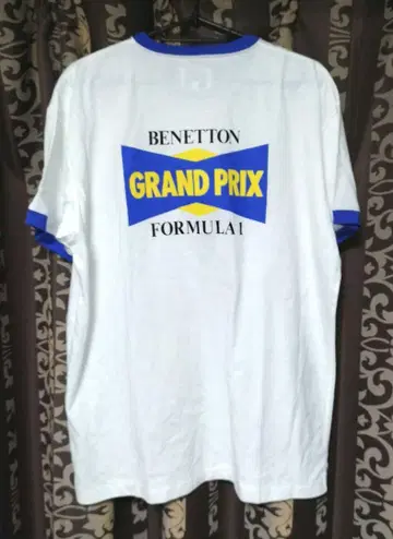 베네통 포뮬러 BENETTON FORMULA1 링거 티셔츠 F1
