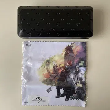 KINGDOM HEARTS Zoff Days 안경 케이스 & 안경닦이