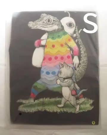 히구치 유코 대만 티셔츠 블랙 S 사이즈