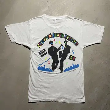 89s CHICAGO BLUES FESTIVAL 티셔츠 Buddy Guy
