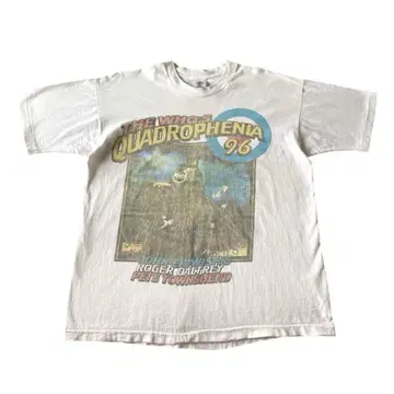90s THE WHO QUADROPHENIA 1996 라이브 티셔츠 XL
