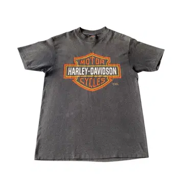 90s USA제 harley davidson 3d emblem 티셔츠